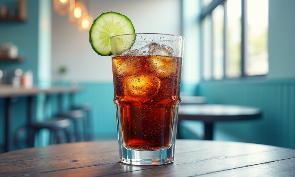 Espresso tonic sa krastavcem