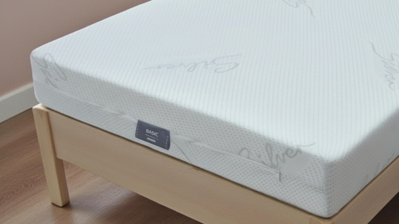 Basic dušek na krevetu u spavaćoj sobi