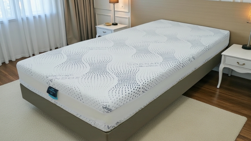 Duo Conforto dušek na krevetu u spavaćoj sobi